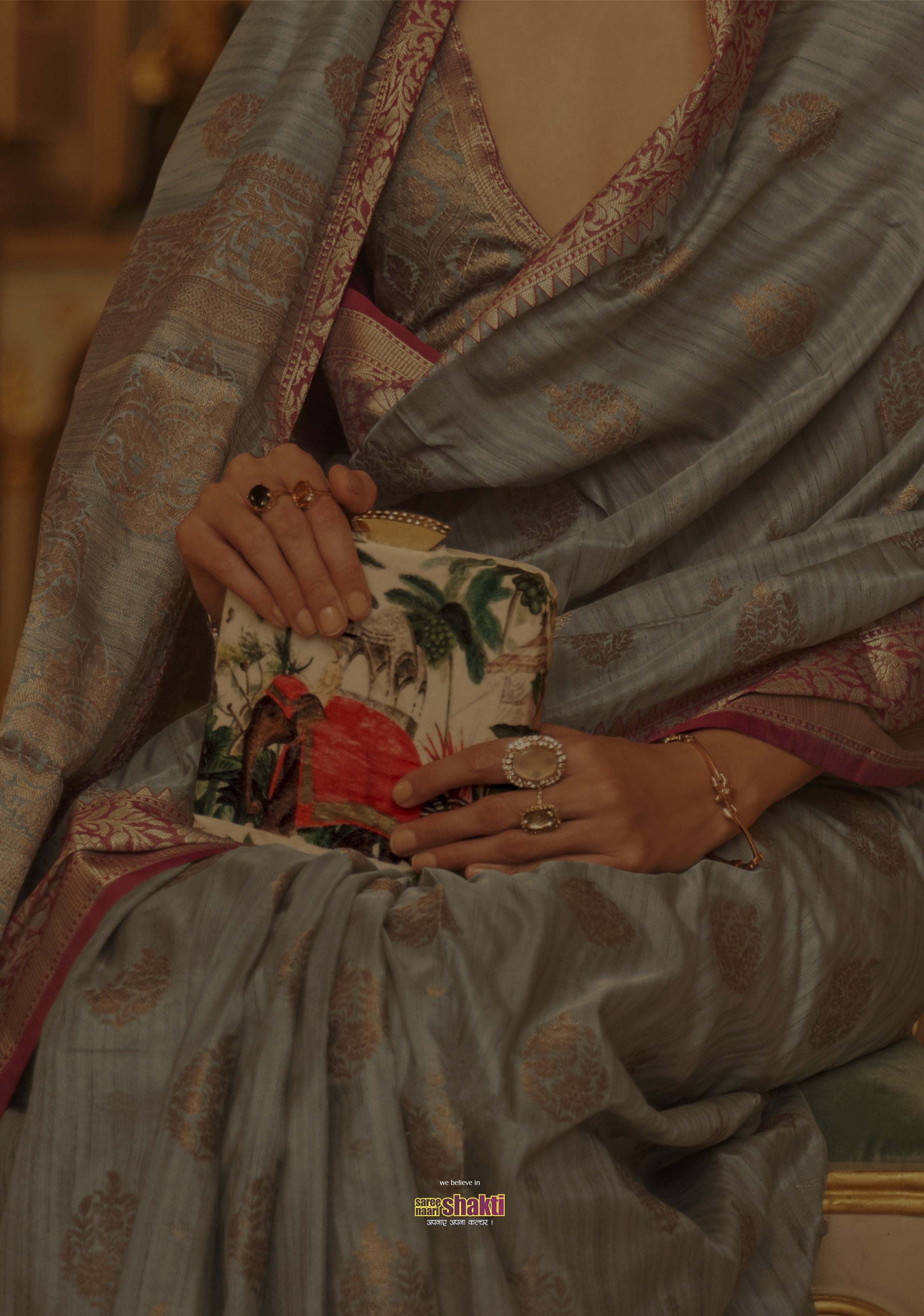 Premium Quality Handloom Silk Weaving Work Saree
