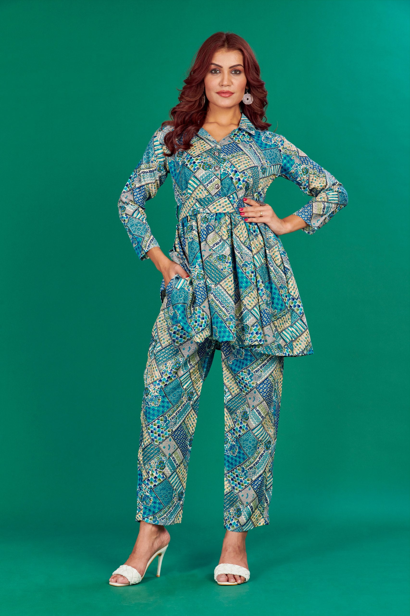 Cotton Printed Co-Ord Set